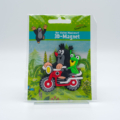 Produktfoto Der kleine Maulwurf 3D Magnet Moped mit Frosch