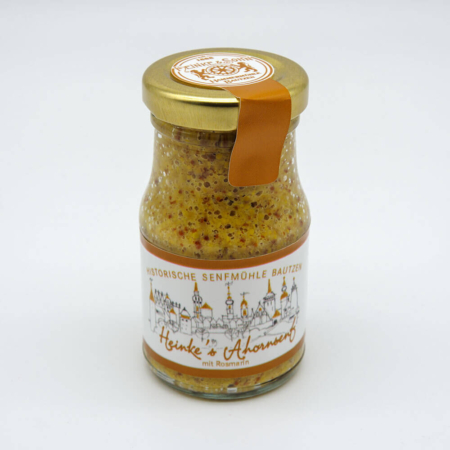 Heinke's Ahornsenf mit Rosmarin (Produktfoto)