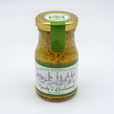 Heinke's Küchensenf im Glas (Produktfoto)