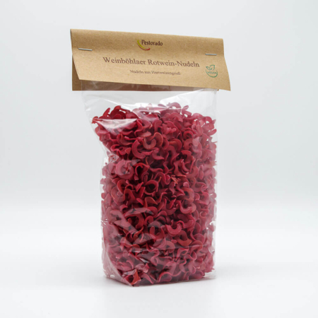 Pestorado Weinböhlaer Rotwein-Nudeln (Produktfoto)